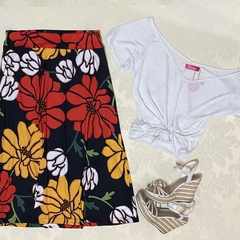 SAIA MIDI FLOWERS - comprar online