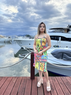 VESTIDO FLUITY TROPICAL