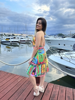 VESTIDO FLUITY TROPICAL - Cranberry Fashion and Trend