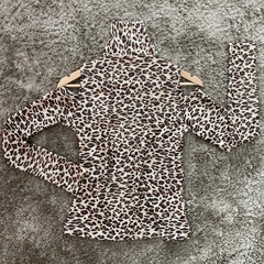 BLUSA ANIMAL PRINT LUREX GOLA - comprar online
