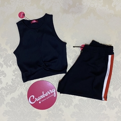 CROPPED TORCIDO PRETO - comprar online