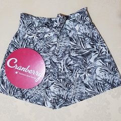 SHORT CLOCHARD FOLHAGEM
