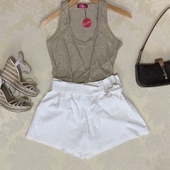 SHORT SAIA OFF WHITE - comprar online