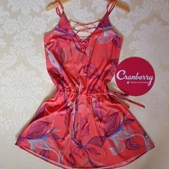 VESTIDO DECOTE TRANÇADO