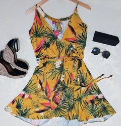 VESTIDO TRANSPASSADO TROPICAL