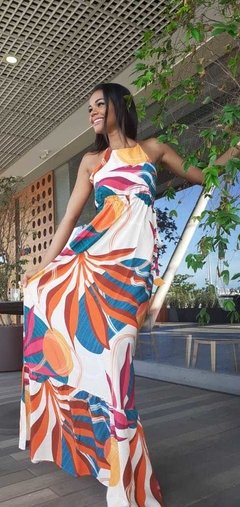 VESTIDO LONGO MAXI SOL - Cranberry Fashion and Trend