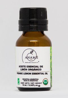 Aceite orgánico de limón