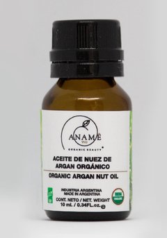 Aceite orgánico de nuez de argán