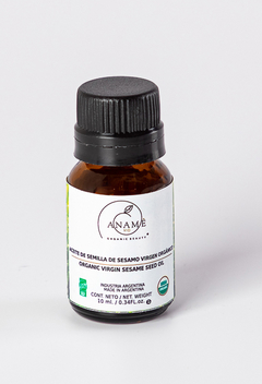 Aceite orgánico de sesamo