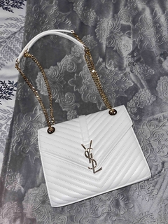 ysl flap chain bolsa