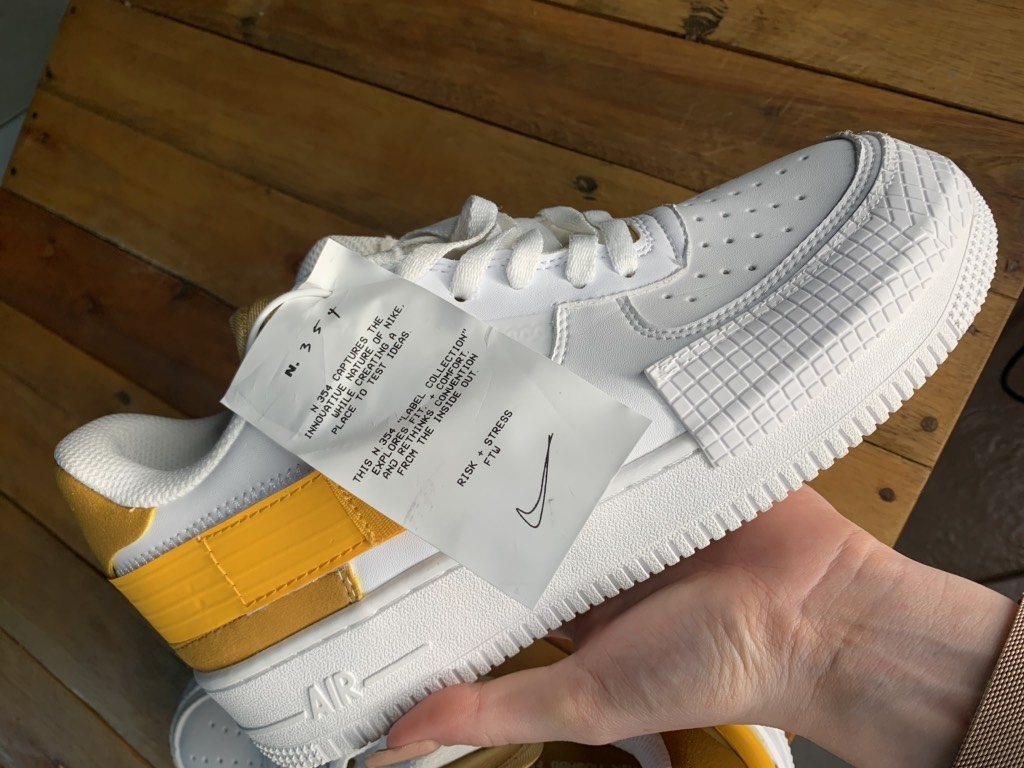 nike air force 1 caixa