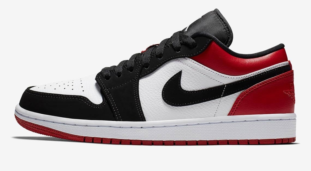 air jordan retro 1 low black toe