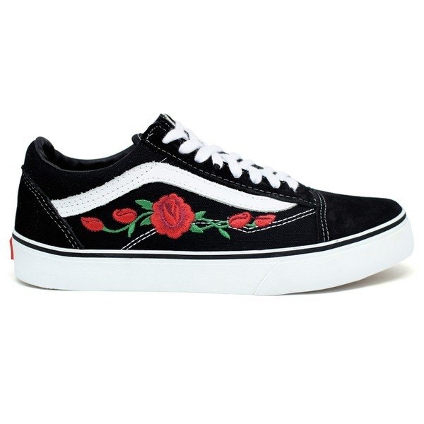 vans old skool roses