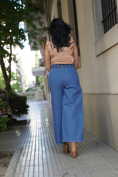 Pantalón TIJERA jean - Puntos en el espacio