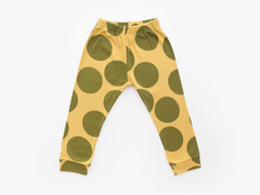 Pantalón MAXI LUNAR verde amarillo