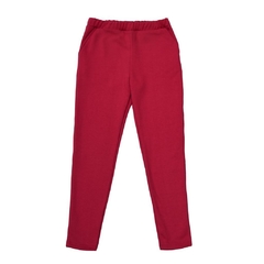 Pantalon jogging CIGARETTE rojo
