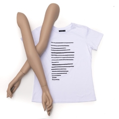 Remera TACHON blanca