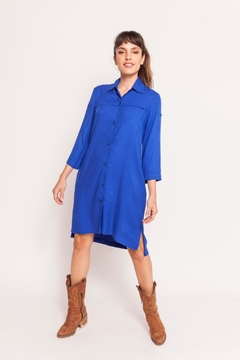 Vestido ALFONSINA azul en internet