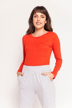 Remera DIONISIA ladrillo