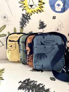 Bandolera CARTERITO amarillo - comprar online