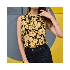 Chomba FLOR ocre - comprar online