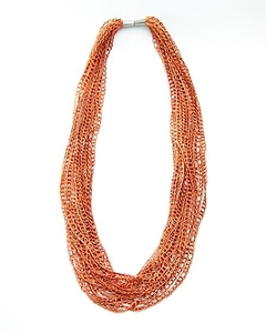 Collar CADENA largo cobre
