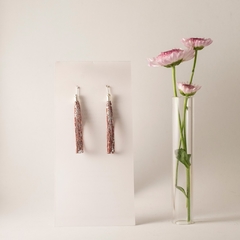 Aro LINO foil gota rosa plata