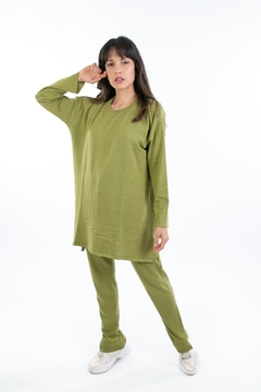 Sweater ESPERANZA verde seco - comprar online