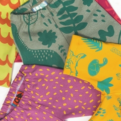 Calza bike DINOS verde - tienda online