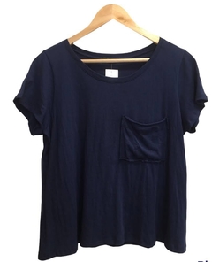 Remera BOLSILLO jersey azul - comprar online
