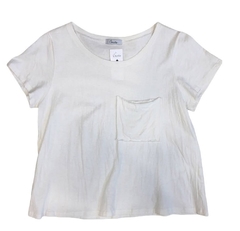 Remera BOLSILLO jersey natural