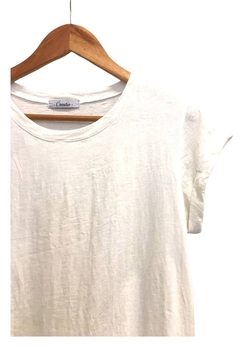 Remera FRUNCE cruda - comprar online