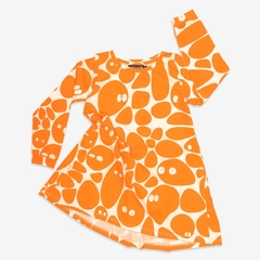 Vestido PIEDRAS naranja