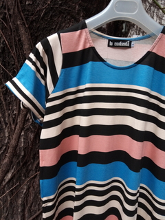 Vestido CARMEN raya ANC - comprar online