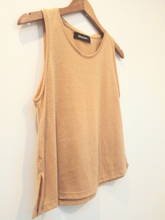 Musculosa TUNEZ tostado - comprar online