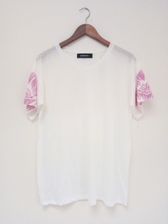 Remera FLOWER blanca