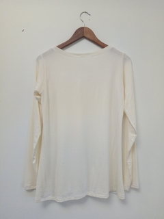 Blusa TINTA blanca - comprar online