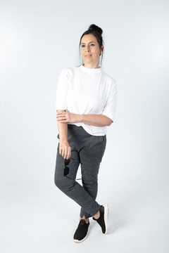 Polera BARRANQUILLA blanca - comprar online