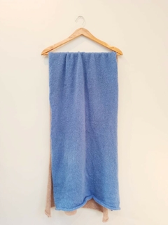 Bufandón CELESTE ROSA - tienda online