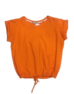Remera FRUNCE naranja en internet
