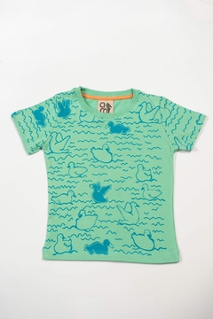 Remera CUAK menta