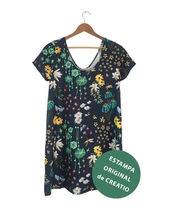 Vestido CREATIO azul - tienda online