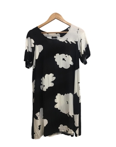 Vestido REMERON manchas blanco negro