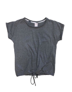 Remera FRUNCE gris melange - comprar online