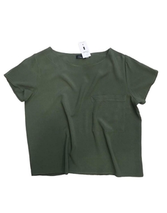 Blusa CUADRADA verde en internet