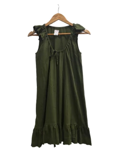 Vestido FRUNCE negro