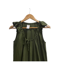 Vestido FRUNCE negro - comprar online