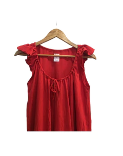 Vestido FRUNCE rojo en internet