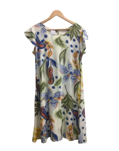 Vestido EVASE fondo crudo en internet