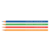 Lápis de Cor 24 cores Triangular + 1 Apontador Faber Castell - comprar online